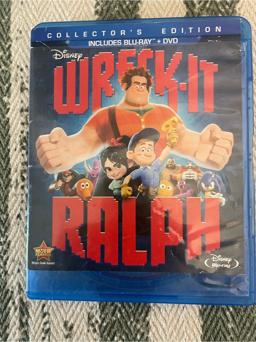 Wreck it Ralph Blue Ray dvd